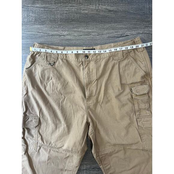 5-11 Tactical Men's Cotton Canvas Cargo Pants 44X30, Coyote. Style# 74251 - Picture 7 of 10